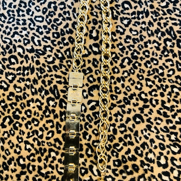 Studded Gold Chain Belt - Picture 9 of 10